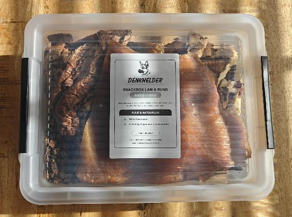 Snackbox dicht vanaf boven